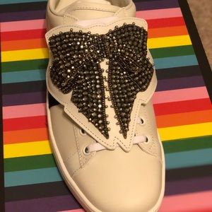 Limited edition Gucci New Ace Sneaker with bow